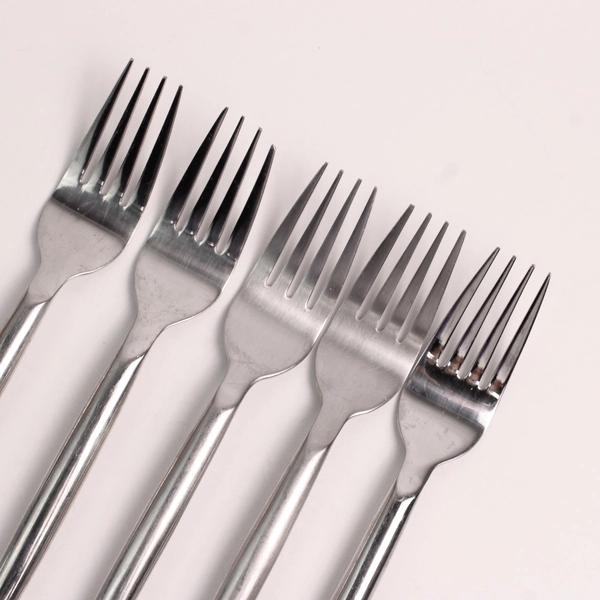 Lot Of 5 Pier 1 Imports Vega (Stainless) Flatware Dinner Forks