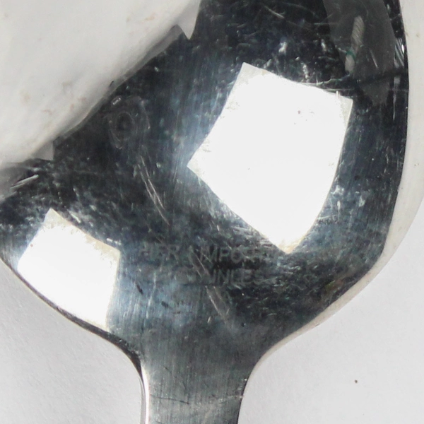 Lot Of 5 Pier 1 Imports Vega (Stainless) Flatware Soup Spoons