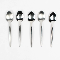 Lot Of 5 Pier 1 Imports Vega (Stainless) Flatware Teaspoons