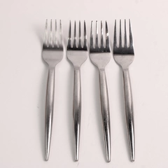 Lot Of 4 Pier 1 Imports Vega (Stainless) Flatware Individual Salad Forks