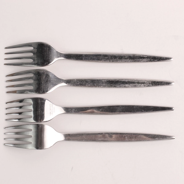 Lot Of 4 Pier 1 Imports Vega (Stainless) Flatware Individual Salad Forks