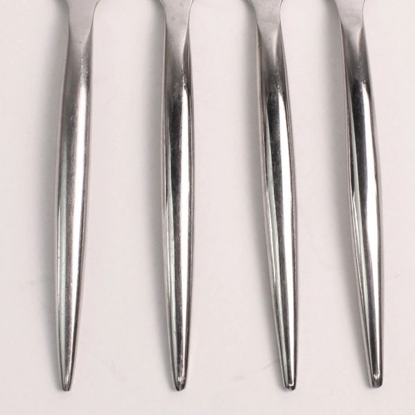 Lot Of 4 Pier 1 Imports Vega (Stainless) Flatware Individual Salad Forks