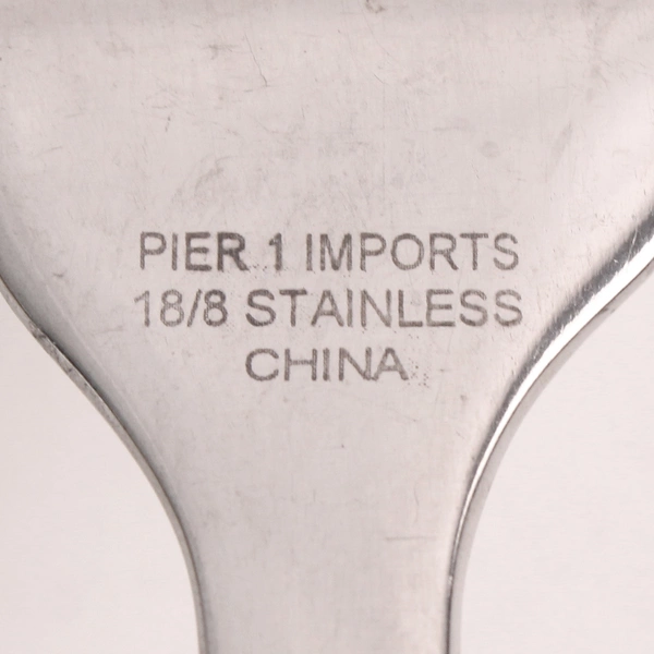 Lot Of 4 Pier 1 Imports Vega (Stainless) Flatware Individual Salad Forks