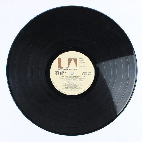 Ferrante & Teicher Play the Hit Theme 33 RPM Vinyl Record UAS-5588