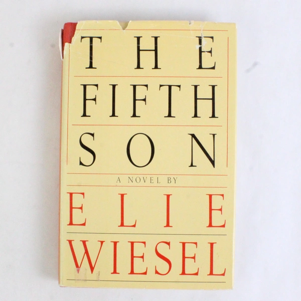 The Fifth Son by Elie Wiesel Translated by Marion Wiesel 1985 Hardcover DJ