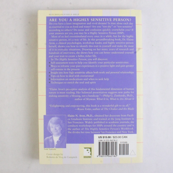 The Highly Sensitive Person by Elaine N Aron 1998 Paperback How to Thrive