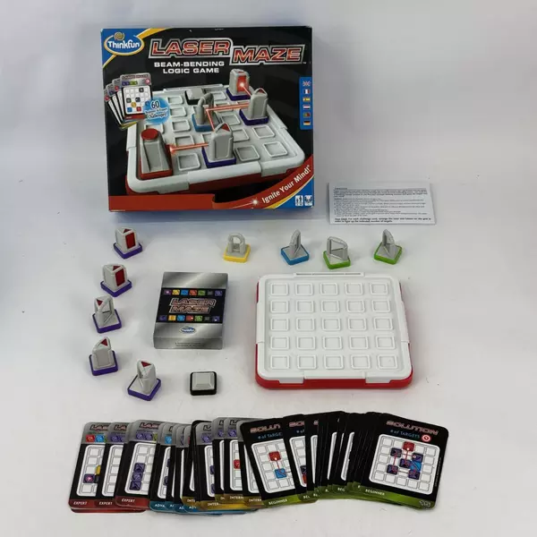 2012 Think Fun Laser Maze Beam Bending Logic Game For Parts No Laser Piece