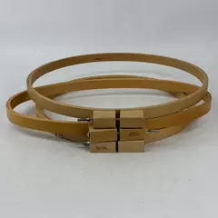 Lot of 3 New Wood Adjustable Embroidery Hoops 12, 4.5 and 16 x 8.5 Inch