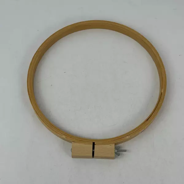 Lot of 3 New Wood Adjustable Embroidery Hoops 12, 4.5 and 16 x 8.5 Inch