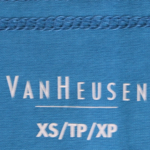 Van Heusen Women's Blue Spaghetti Strap Camisole XS Lace Trim Top