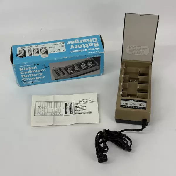 Archer Nickel Cadmium Battery Charger Compact Lightweight
