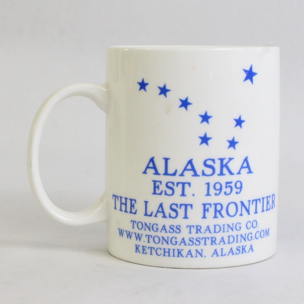 Tongass Trading Co. Alaska's Inside Passage The Last Frontier Ceramic Mug 4"
