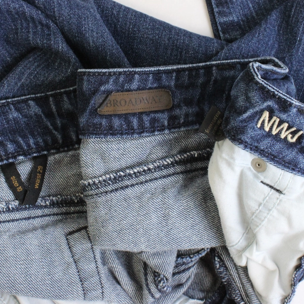 Nine West Broadway Dark Wash Denim Womens Jeans, Size 10 