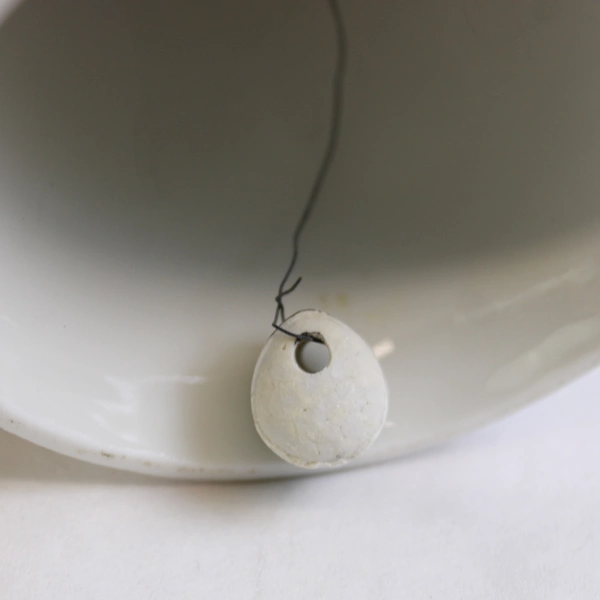 Unbranded Ceramic Bell W/ Jesus & Flowers Trinket Decor Easter 4" Tall