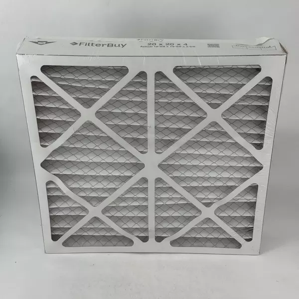 FilterBuy 20x20x4 Merv 13 Pleated Air Filter Replacement for HVAC AC Furnace NEW