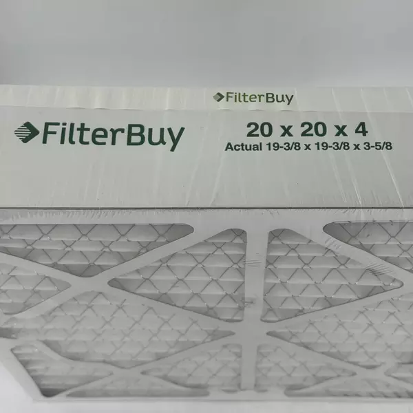 FilterBuy 20x20x4 Merv 13 Pleated Air Filter Replacement for HVAC AC Furnace NEW