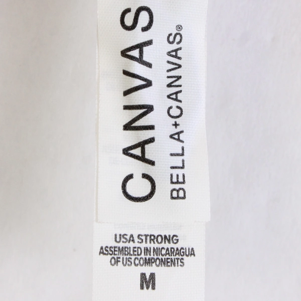 Bella+Canvas Hot Pink 'He is...Who He Says He Is.' Womens T-Shirt, Size M