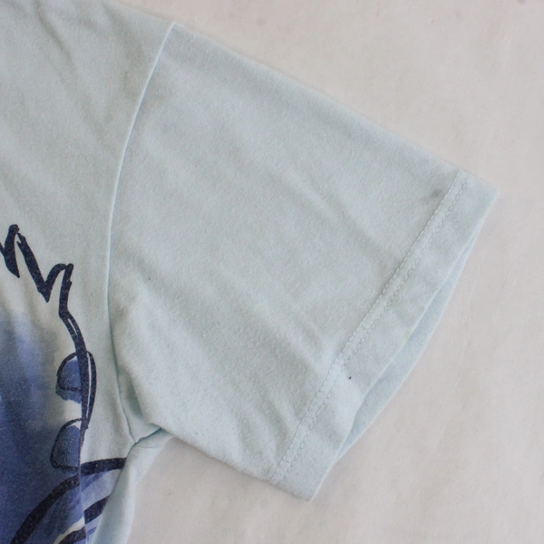 Disney Stitch Light Blue Kids T-Shirt Size Small (6/6X)