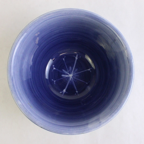 Tabletops Unlimited Snowman Hand Painted Collection Ceramic Bowl 3.5" Tall