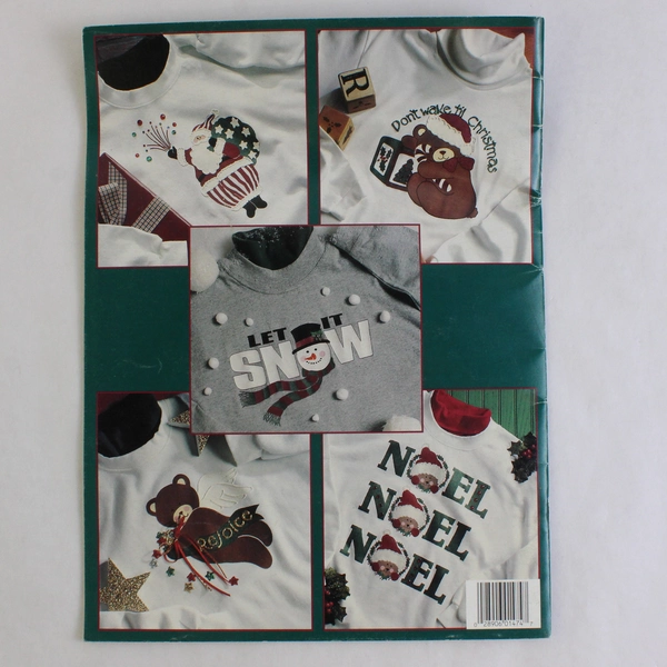 Iron-On Transfers for Christmas Booklet Leisure Arts Leaflet 1474 Vicky Howard