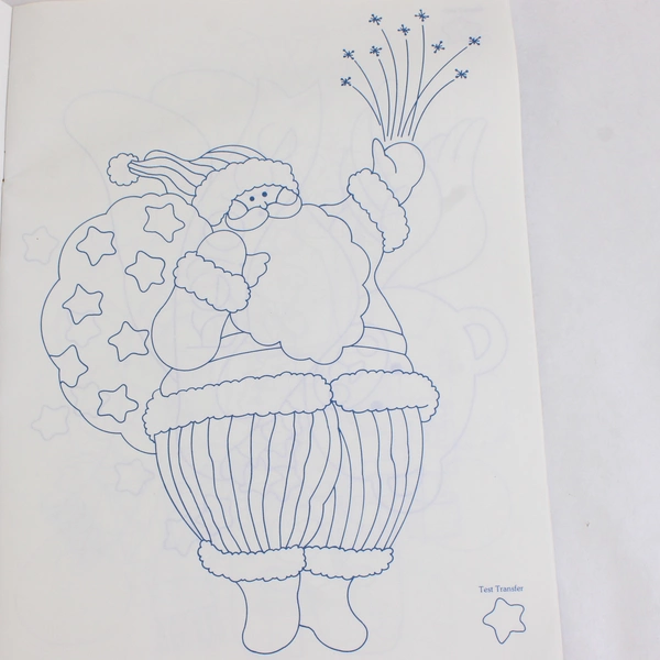 Iron-On Transfers for Christmas Booklet Leisure Arts Leaflet 1474 Vicky Howard