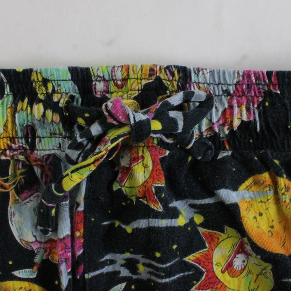 Cartoon Network Rick and Morty Graphic Drawstring Pajama Shorts Size Medium