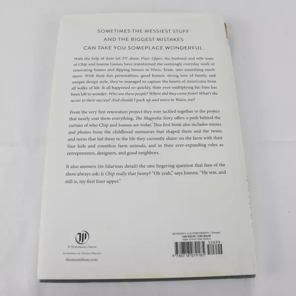 The Magnolia Story by Chip and Joanna Gaines Hardcover Book