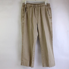 American Sweetheart Tan Pants Adjustable Waist Size Medium (Missing Drawstring)