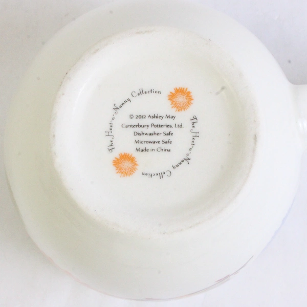 Ashley May The Hoot-N-Nanny Ceramic Mug Owl 2012 4" Tall