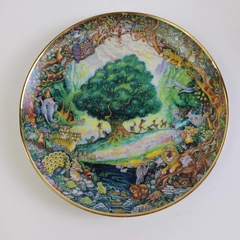 Franklin Mint Heirloom Collection 'Paradise' By Bill Bell Decorative Plate 8.25"