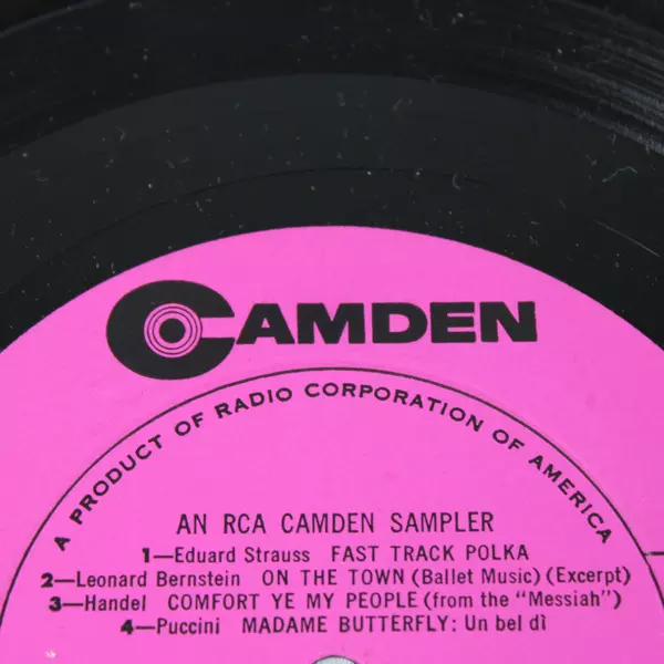 RCA Camden Records Classic 12 Inch Vinyl Album Best Selling Collection
