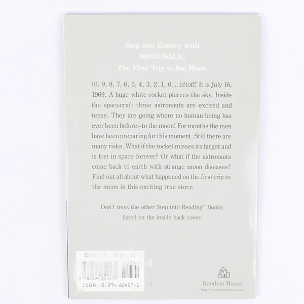 Moonwalk The First Trip to the Moon by Judy Donnelly Step 4 1989 Paperback