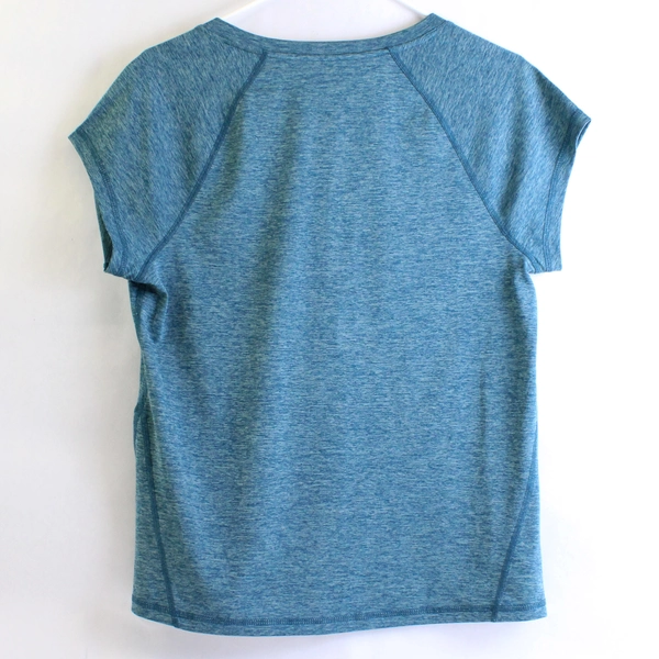 Ideology Believe in the Moment Womens Blue Athletic T-Shirt, Size Large