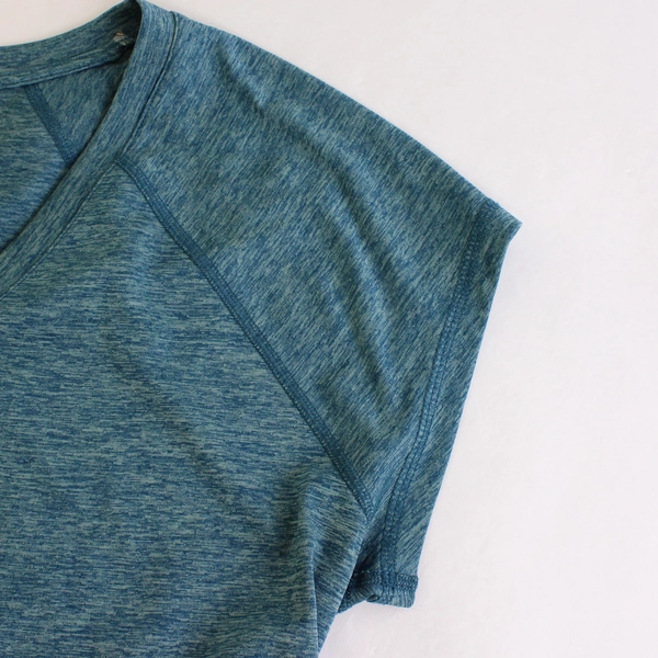 Ideology Believe in the Moment Womens Blue Athletic T-Shirt, Size Large