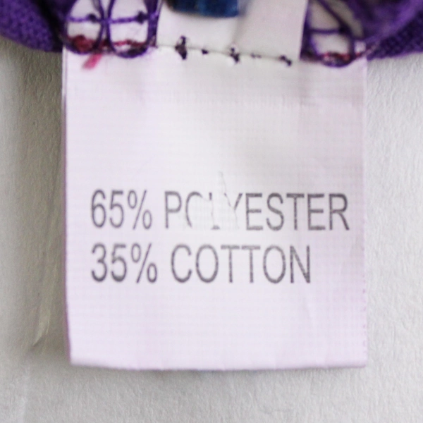 Unbranded Womens Purple Shortsleeve Shirt Dandelion Print Womens Size M