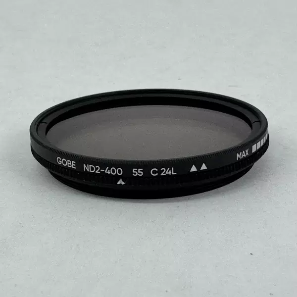 Lot of 2 Gobe Camera Filters ND2-400 55 C24L and CPL MRC 16L 77mm