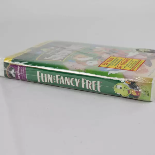 Masterpiece Fun and Fancy Free Walt Disney Vintage Classic Animation VHS