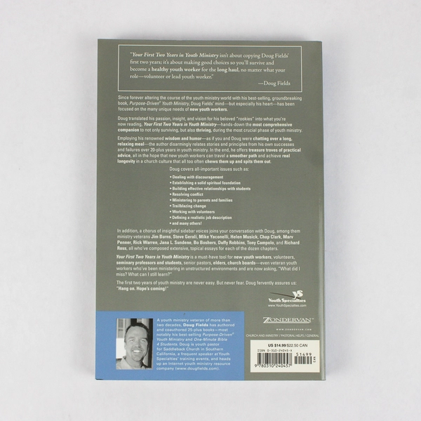 Your First Two Years in Youth Ministry by Doug Fields 2002 Paperback