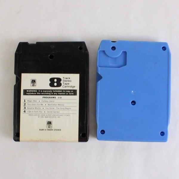 Lot of 2 8-Track Tapes Herb Alpert Magic Man & Dance with The Mom and Dads