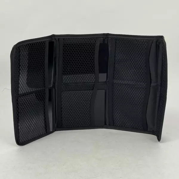 Black Nylon Camera Filter Wallet Case W/ 4 Filters Measuring 3.25 x 3.75 Inches