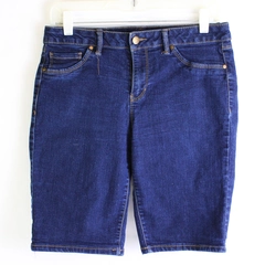 D. Jeans Dark Wash Blue Bermuda Jean Shorts Womens Size 8