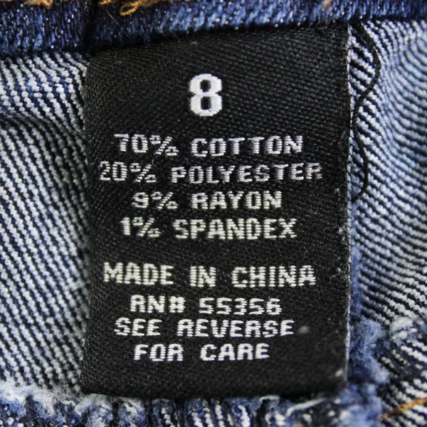 D. Jeans Dark Wash Blue Bermuda Jean Shorts Womens Size 8