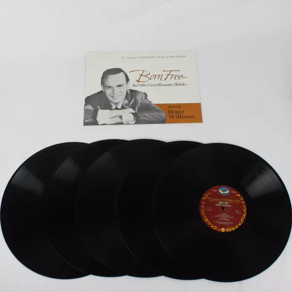 Longines Symphonette Society Roger Williams Born Free Vinyl Record Album Set