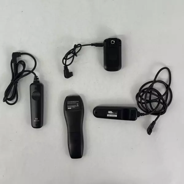 4 Digital Camera Wired Shutter Release Remote And Timer Remotes 2 USB Cables
