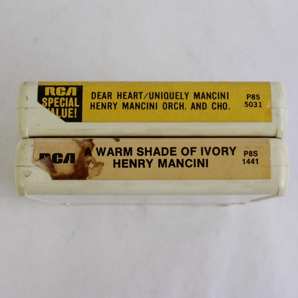 Lot of 2 Vintage Henry Mancini 8 Tracks