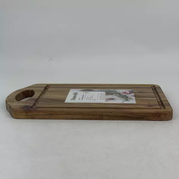 Houseful Acacia Wood Cutting Board 7.9 x13 Inch New