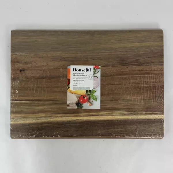 Houseful Acacia Wood Chopping Board 13 x 18 Inch New