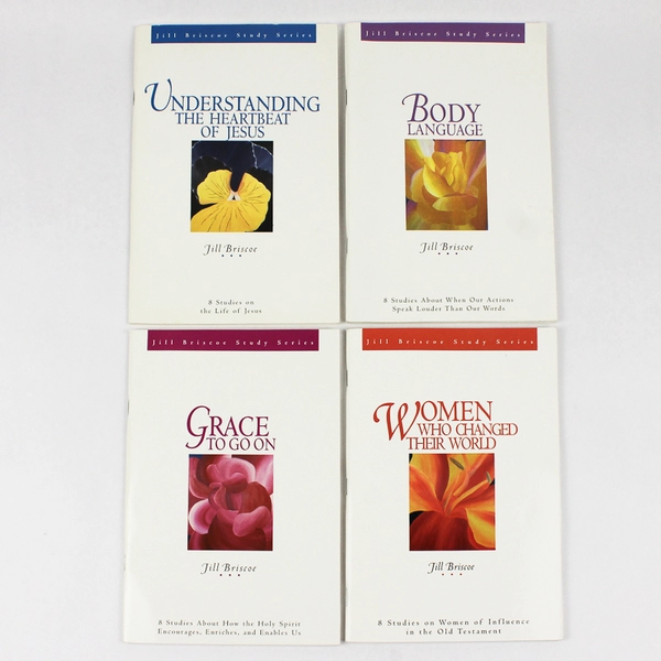 Lot of 4 Jill Briscoe Study Series Books 1999 & 2001 Paperback