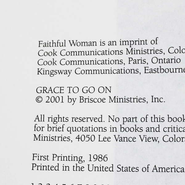 Lot of 4 Jill Briscoe Study Series Books 1999 & 2001 Paperback