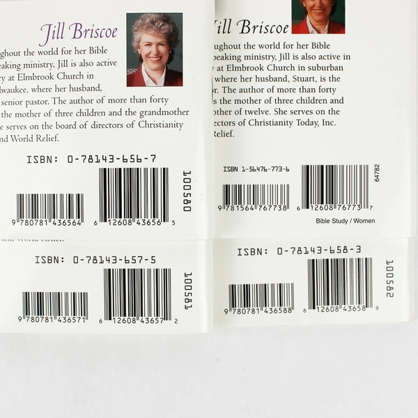 Lot of 4 Jill Briscoe Study Series Books 1999 & 2001 Paperback